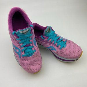 Saucony Endorphin Speed Running Walking Sneaker, Pink / Teal, Women's Size 8